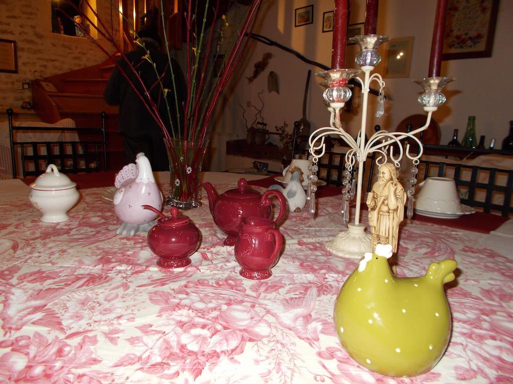 A L'Antan - La Ferme D'Octave Bed & Breakfast Saint-Hilaire-de-Villefranche Luaran gambar